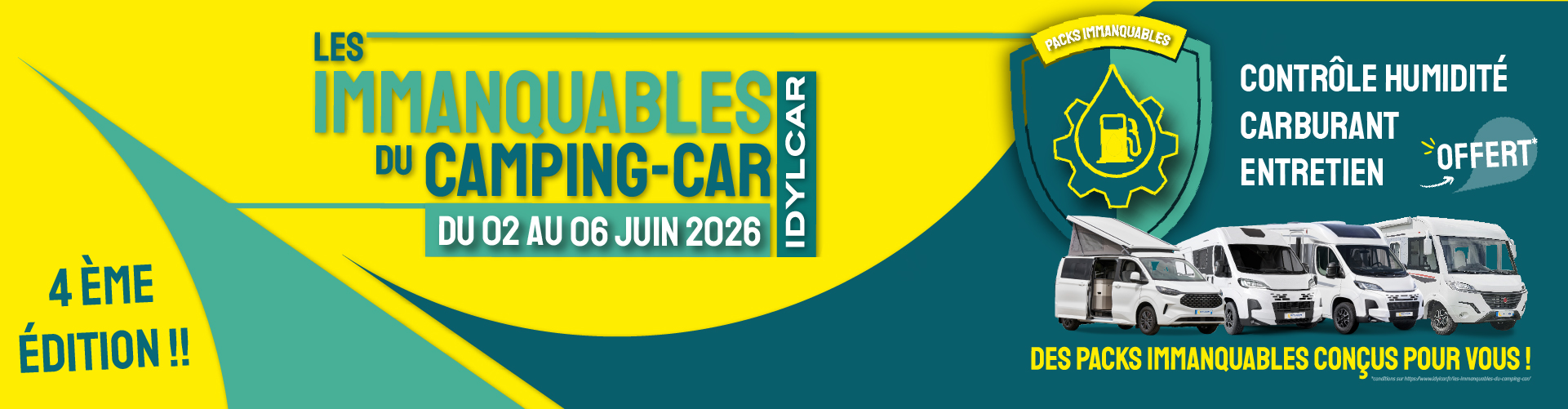 Les immanquables du camping-car